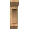 Ekena Millwork Imperial Slat Smooth Bracket w/ Offset Brace, Western Red Cedar, 5 1/2"W x 16"D x 20"H BKT0604X16X20IMP06SWR - alternate 3